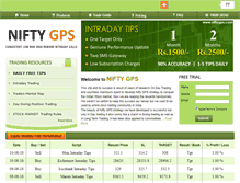 Tablet Screenshot of niftygps.com